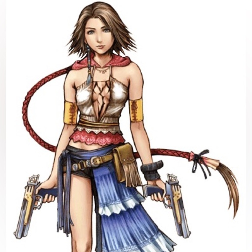 Gunner Yuna Tiny Bees unfinished 3d props - Final Fantasy X-2